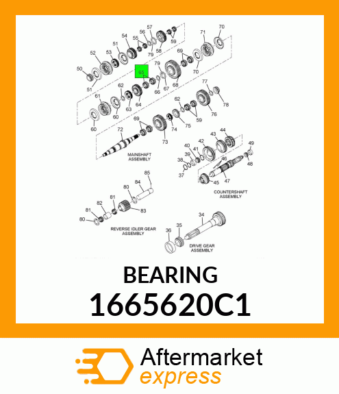 BEARING 1665620C1