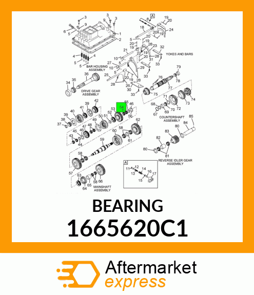 BEARING 1665620C1