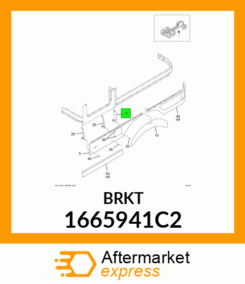 BRKT 1665941C2