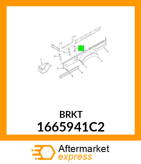 BRKT 1665941C2
