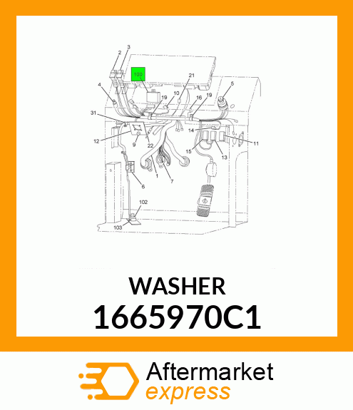 WASHER 1665970C1