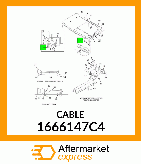 CABLE 1666147C4
