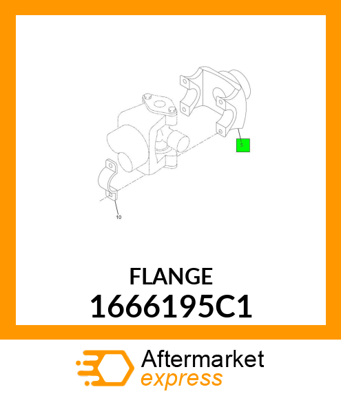 FLANGE 1666195C1