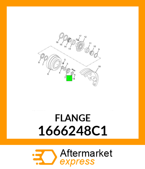 FLANGE 1666248C1