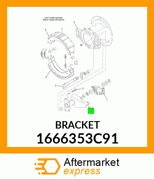 BRACKET 1666353C91