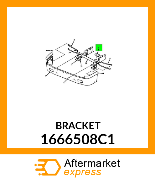 BRACKET 1666508C1