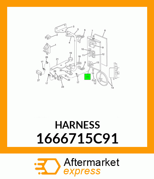 HARNESS 1666715C91