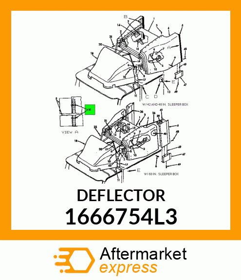 DEFLECTOR 1666754L3