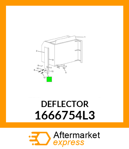 DEFLECTOR 1666754L3