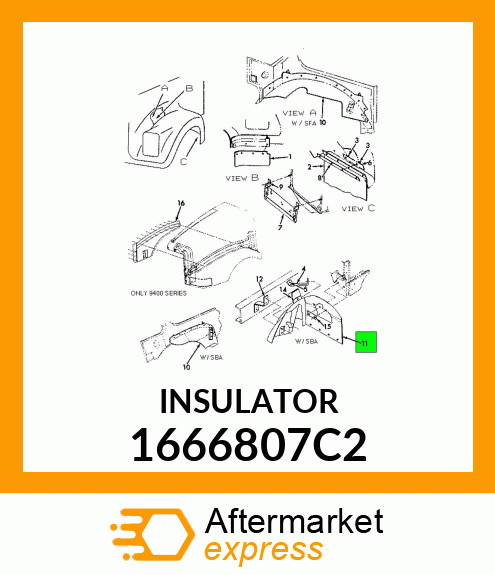 INSULATOR 1666807C2