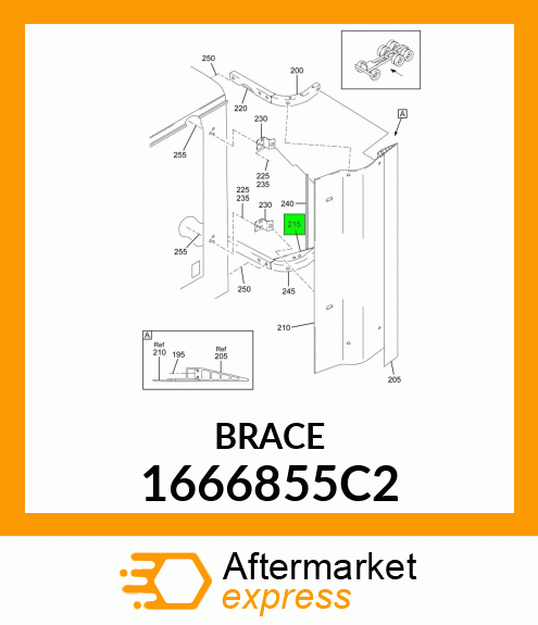 BRACE 1666855C2