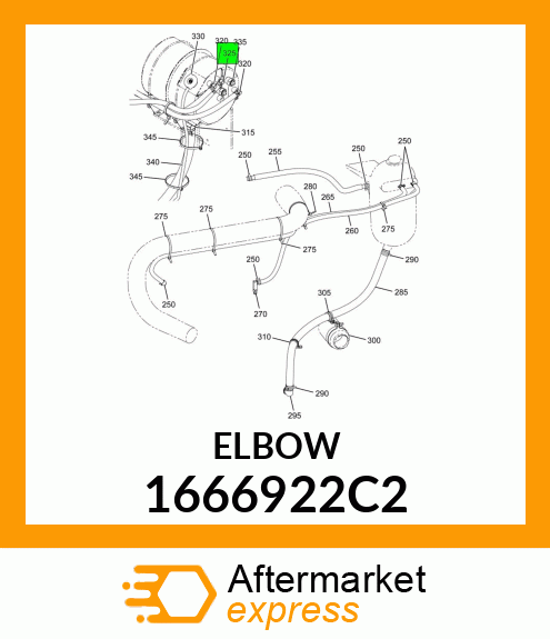 ELBOW 1666922C2