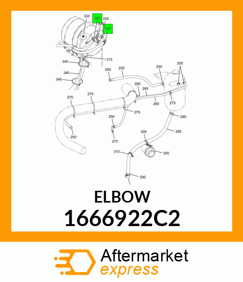 ELBOW 1666922C2