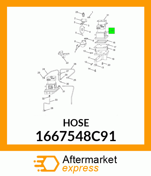 HOSE 1667548C91