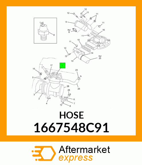 HOSE 1667548C91