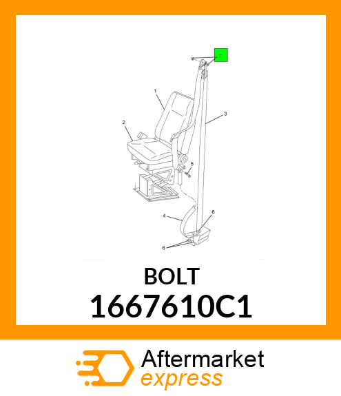 BOLT 1667610C1