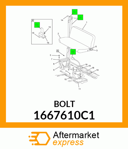 BOLT 1667610C1