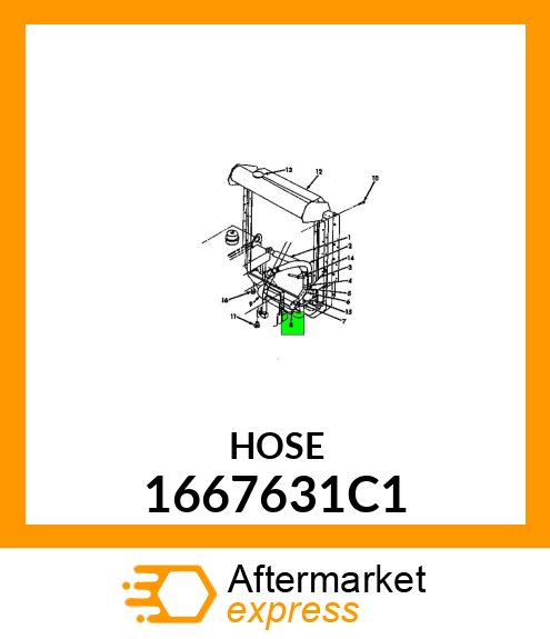 HOSE 1667631C1