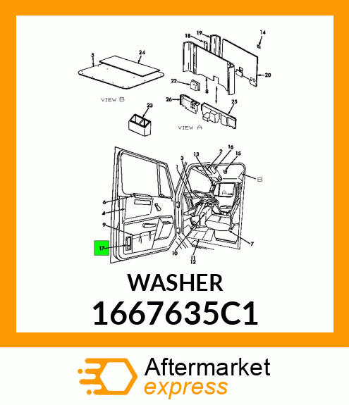 WASHER 1667635C1