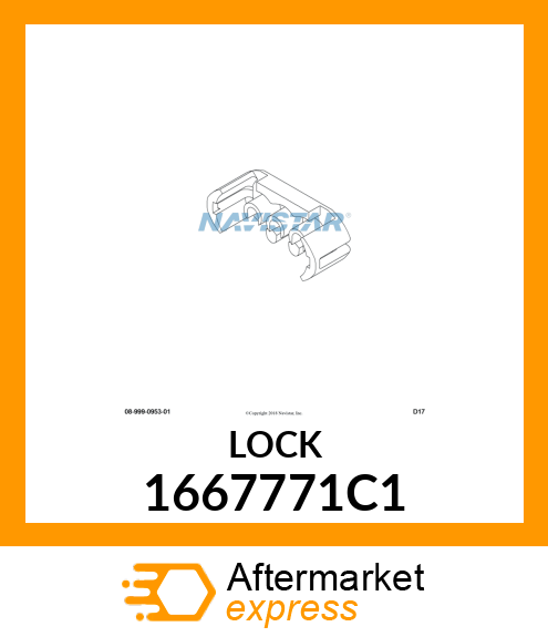 LOCK 1667771C1