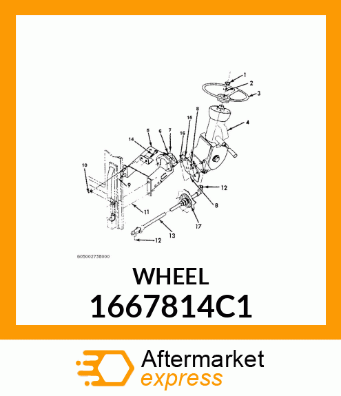 WHEEL 1667814C1