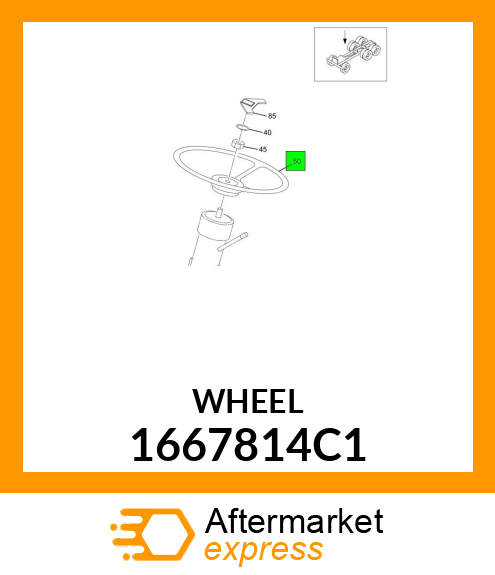 WHEEL 1667814C1