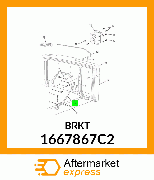 BRKT 1667867C2