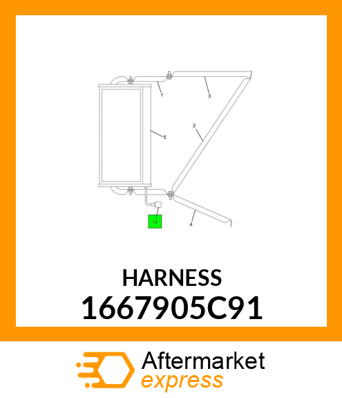 HARNESS 1667905C91