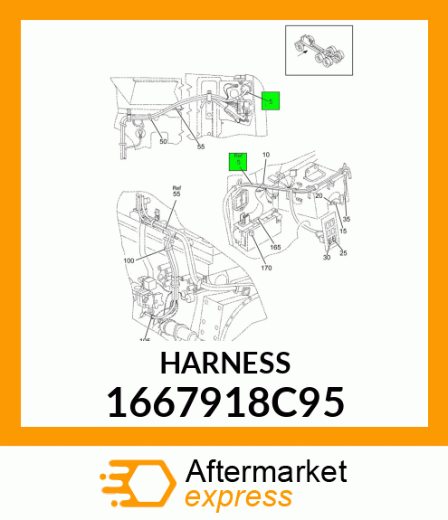 HARNESS 1667918C95