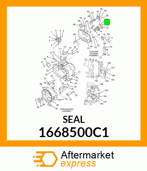 SEAL 1668500C1