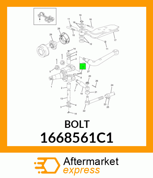 ADAPTER 1668561C1