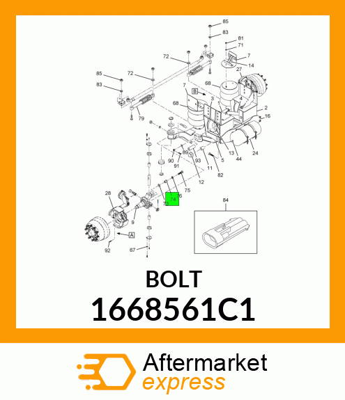 ADAPTER 1668561C1