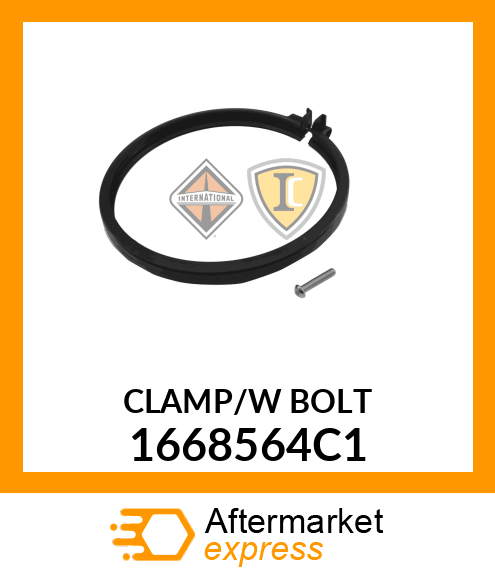 CLAMP/W_BOLT 1668564C1