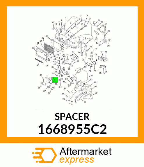 SPACER 1668955C2