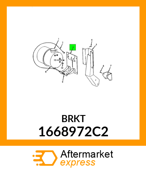 BRKT 1668972C2