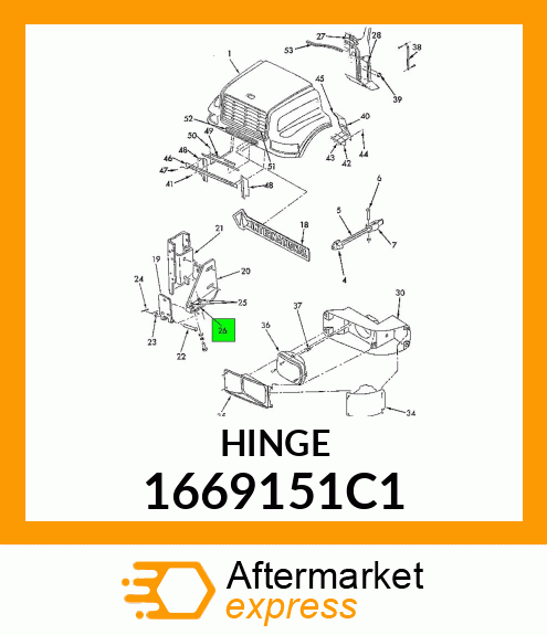 HINGE 1669151C1