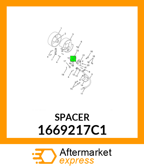 SPACER 1669217C1