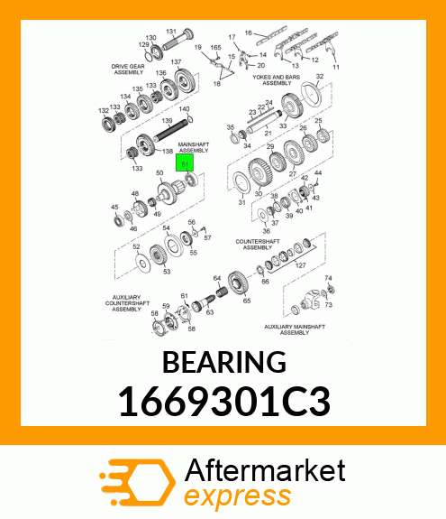 BEARING 1669301C3