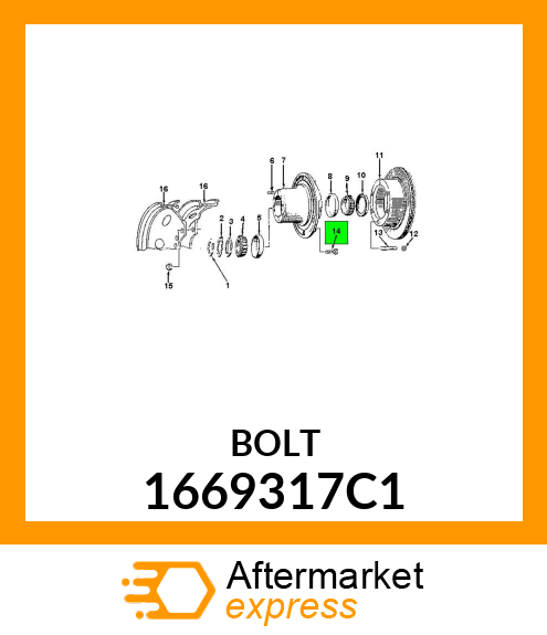 BOLT 1669317C1