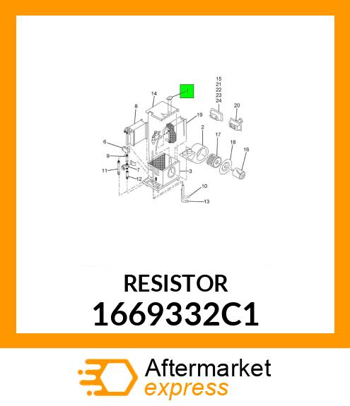 RESISTOR 1669332C1