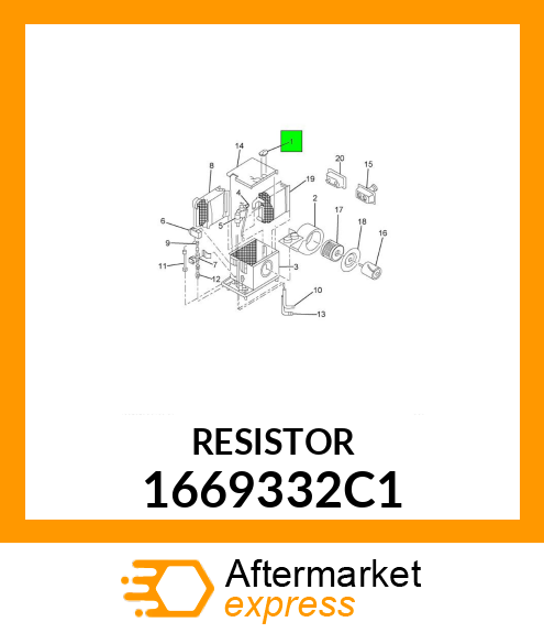 RESISTOR 1669332C1