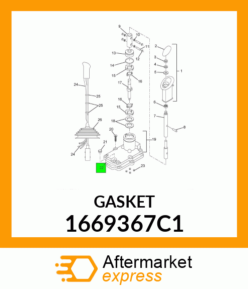 GASKET 1669367C1