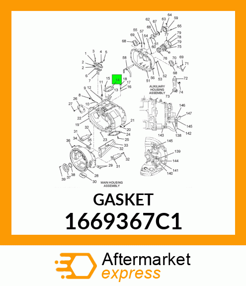 GASKET 1669367C1