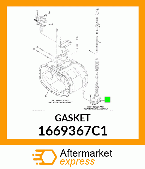 GASKET 1669367C1