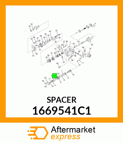 SPACER 1669541C1