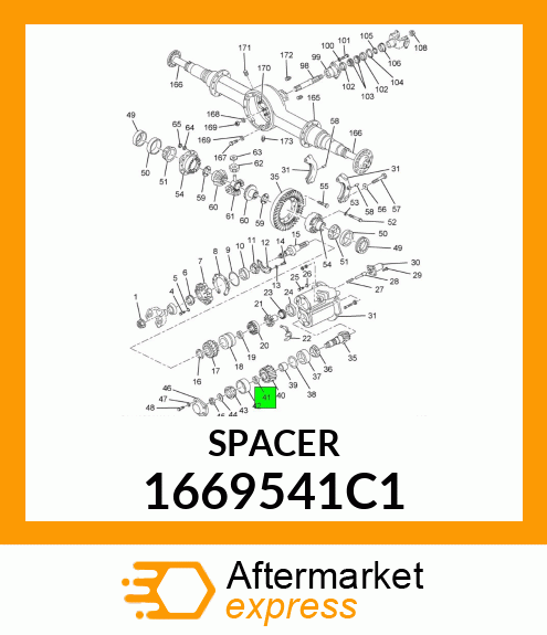 SPACER 1669541C1