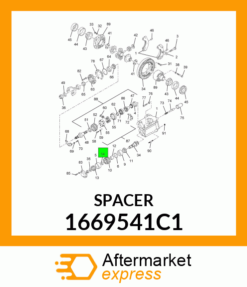 SPACER 1669541C1