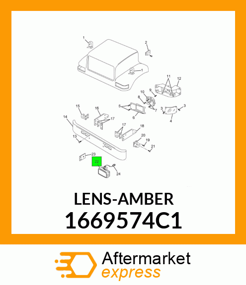 LENS-AMBER 1669574C1