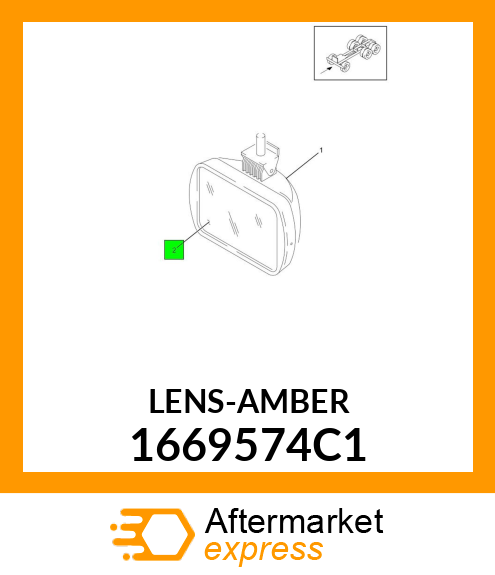 LENS-AMBER 1669574C1