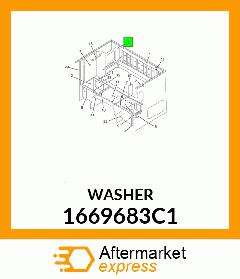 WASHER 1669683C1